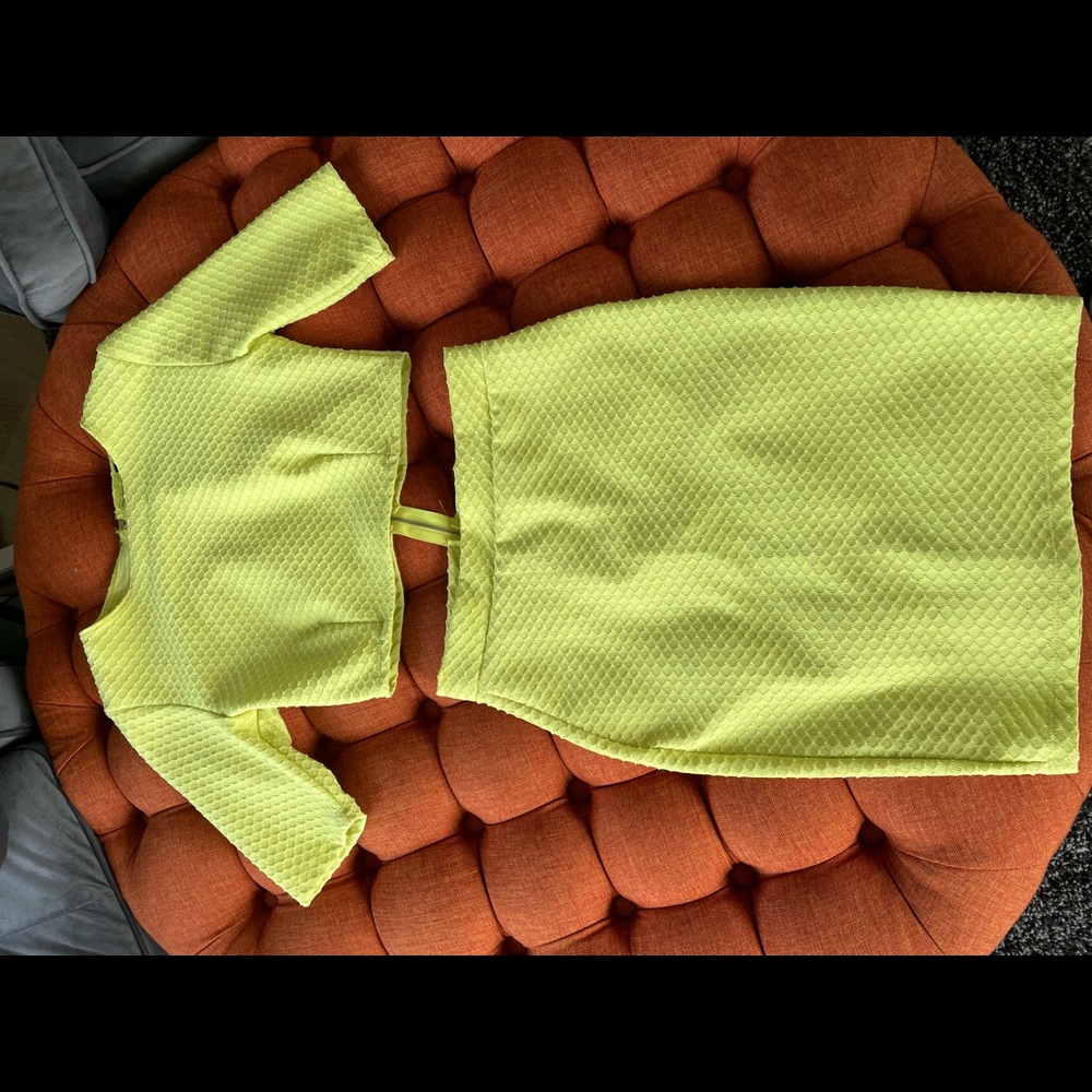 Lime Green Spring dress